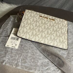 Michael Kors Gold and Brown Wallet